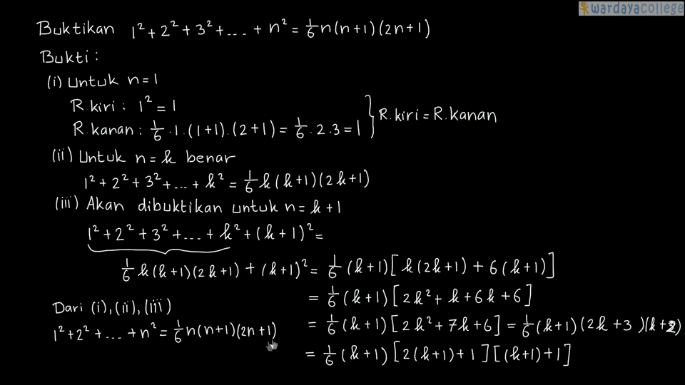 Contoh Soal Induksi Matematika Kelas Homecare