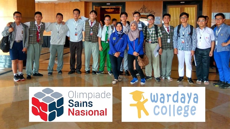 Siswa/i Wardaya College pada Olimpiade Sains Nasional (OSN) 2018 di Padang, Sumatera Barat.